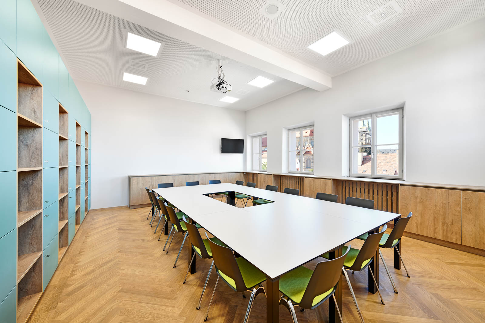 Nickel und Wachter Architekten - Sanierung Mariahilf Bamberg Lehrerzimmer