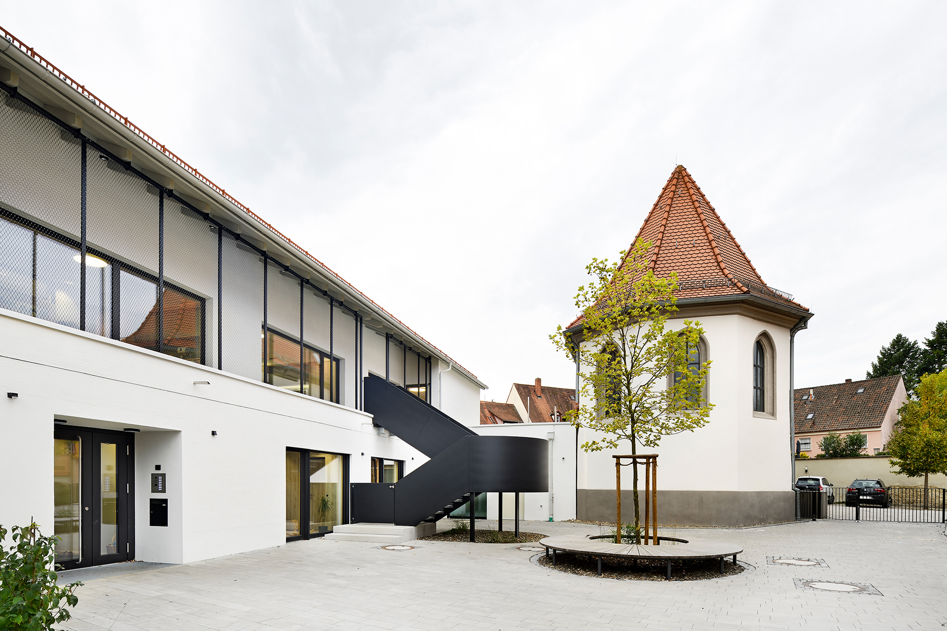 Nickel und Wachter Architekten - KiTa St. Johannes in Bamberg - Außenansicht