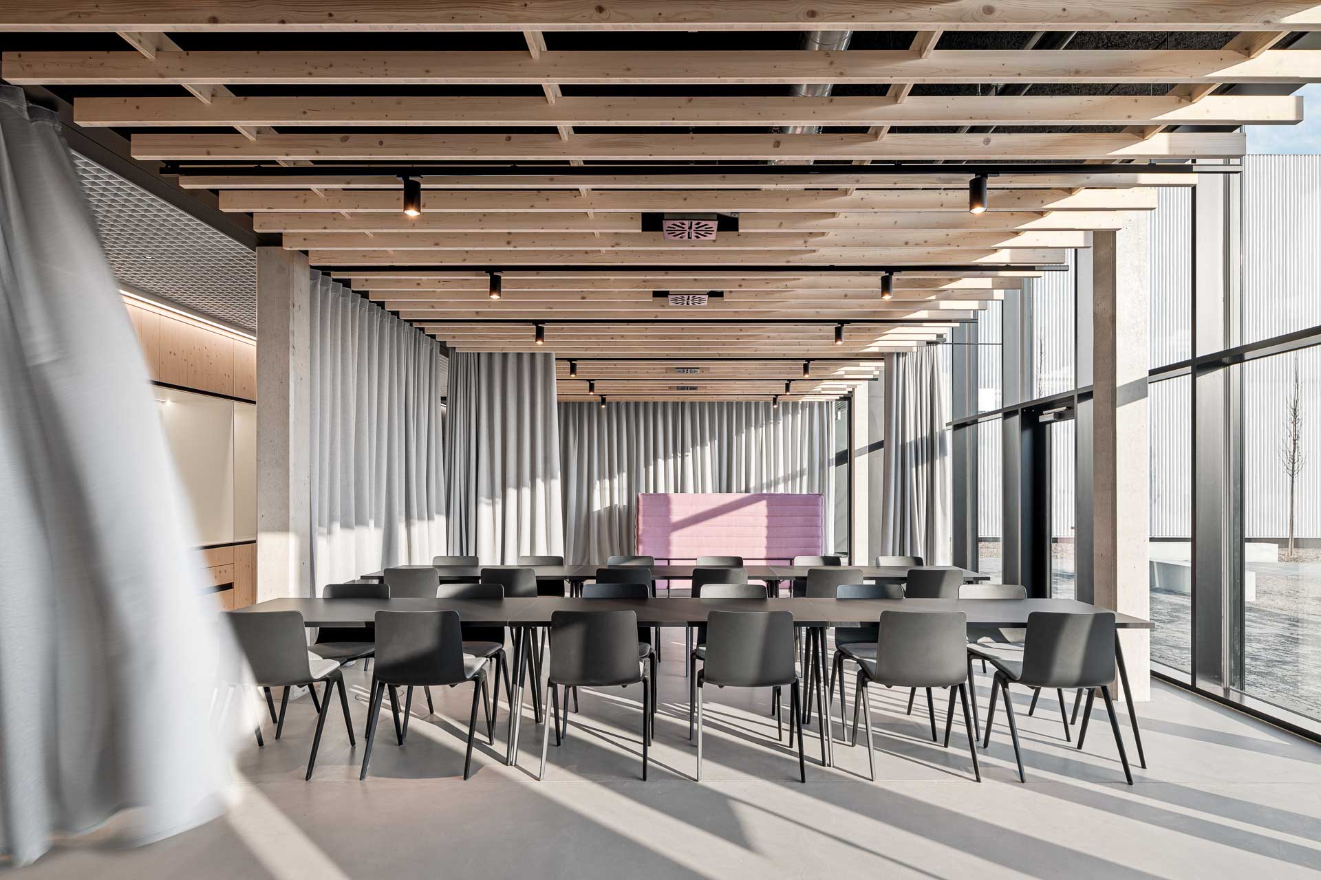 Kantine Innovationszentrum des Cleantech Innovation Parks in Hallstadt – Nickel und Wachter Architekten Bamberg und Viereth