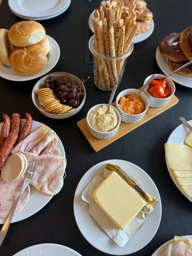 Häppchen zur Büroeröffnung in Viereth